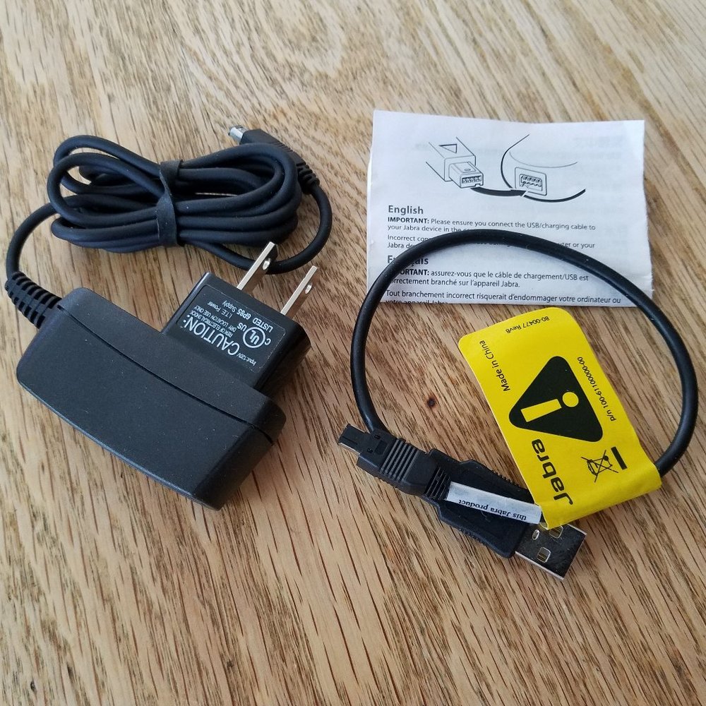 JABRA Charging Bundle (USB Cable Charging Cable and Wall Charger)